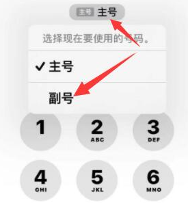 札达苹果14维修店分享iPhone 14 Pro Max使用副卡打电话的方法 